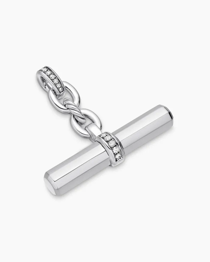 Lexington EW Chain Necklace In Sterling Silver With Diamonds 7mm Women David Yurman Chain Lexington EW Chain Necklace In Sterling Silver With Diamonds 7mm Women David Yurman Chain