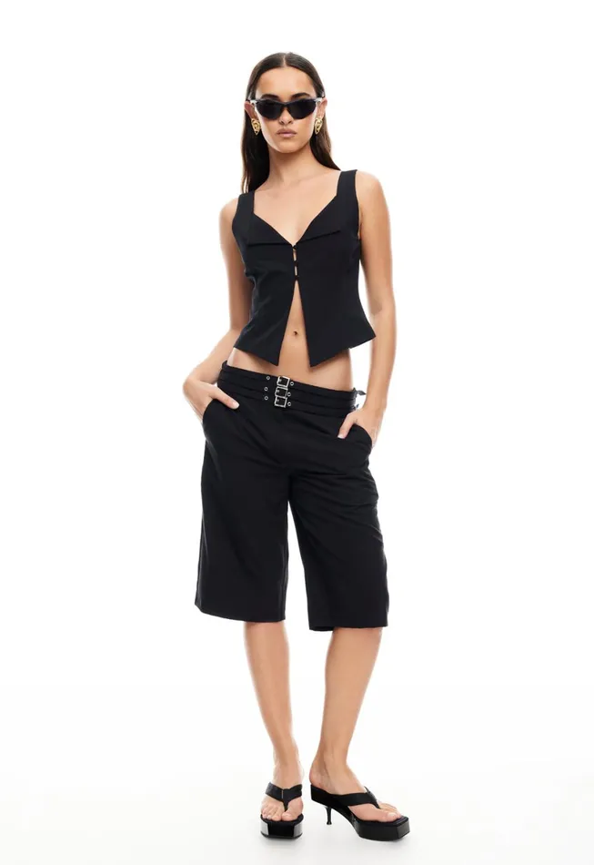 Lioness Fashion BACKSTAGE VEST Onyx Women Tops Lioness Fashion BACKSTAGE VEST Onyx Women Tops