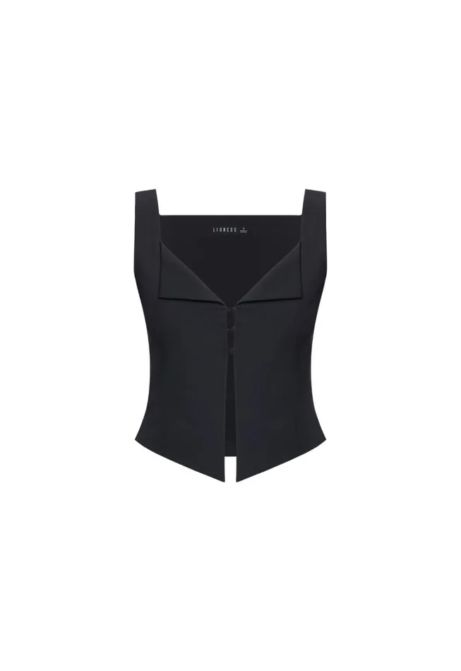 Lioness Fashion BACKSTAGE VEST Onyx Women Tops Lioness Fashion BACKSTAGE VEST Onyx Women Tops