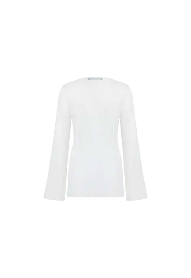 Lioness Fashion BARELY THERE TIE TOP Porcelain Women Cover Ups Lioness Fashion BARELY THERE TIE TOP Porcelain Women Cover Ups