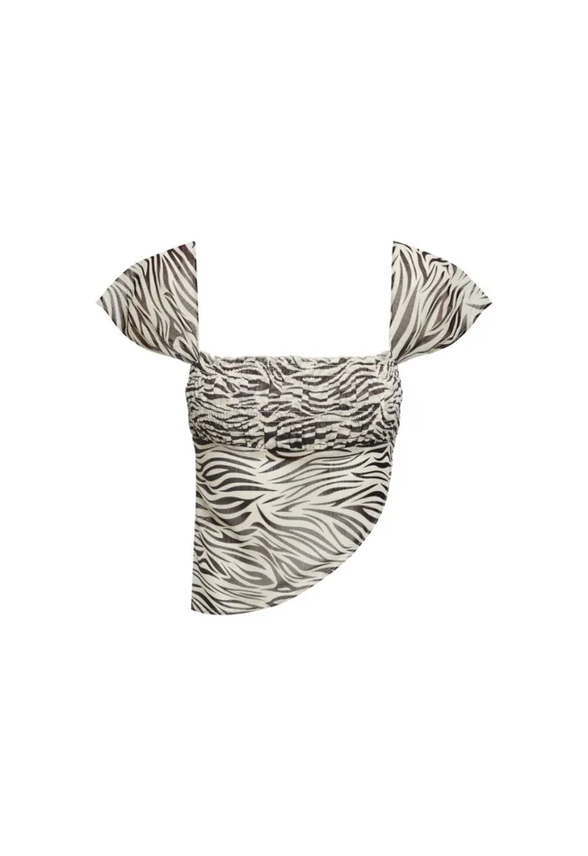 Lioness Fashion DISTRICT TOP Zebra Women Tops