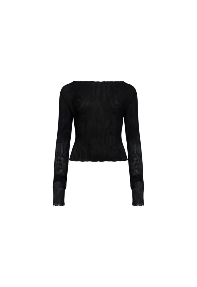 Lioness Fashion FORD LONG SLEEVE TOP Onyx Women Sets and Coords Lioness Fashion FORD LONG SLEEVE TOP Onyx Women Sets and Coords