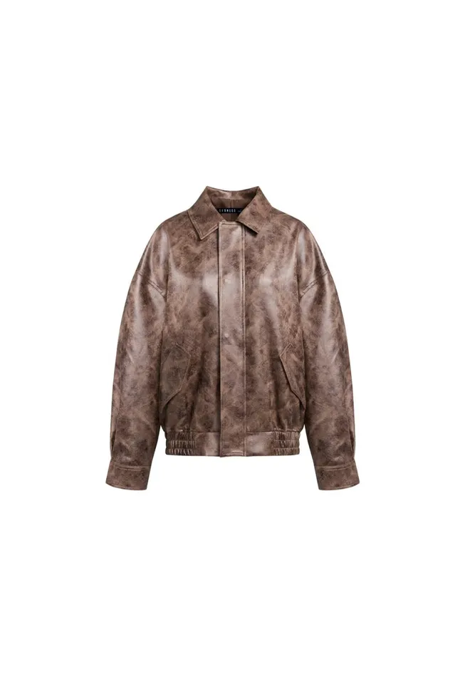 Lioness Fashion KENNY BOMBER Chocolate Women Outerwear