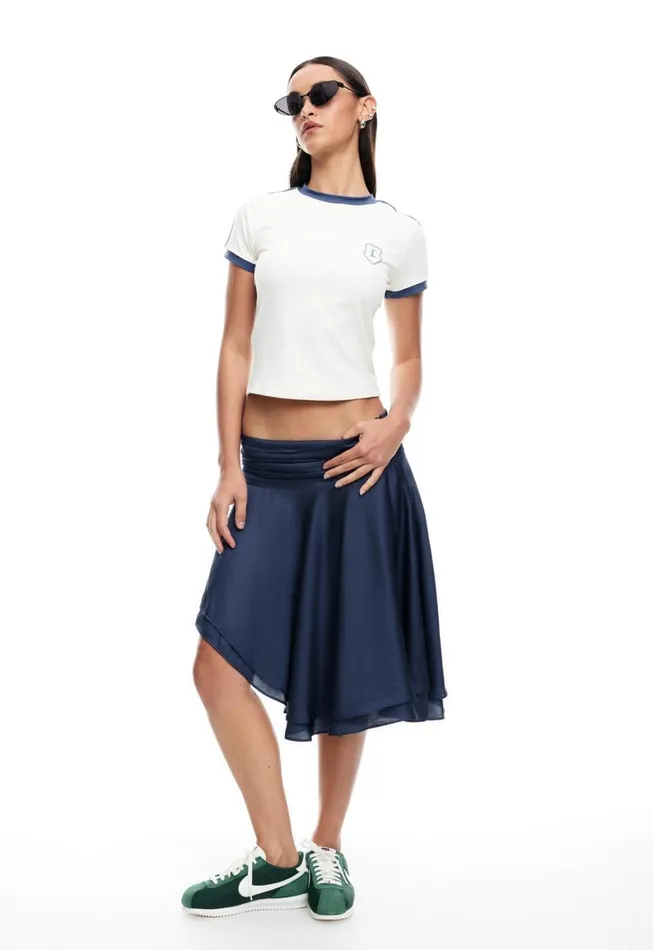 Lioness Fashion LEGACY MIDI SKIRT Navy Women Skirts