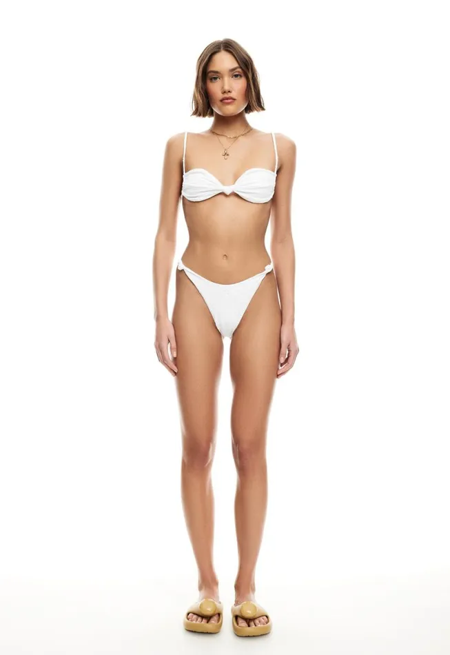 Lioness Fashion NAOMI KNOT TOP Porcelain Women Swim