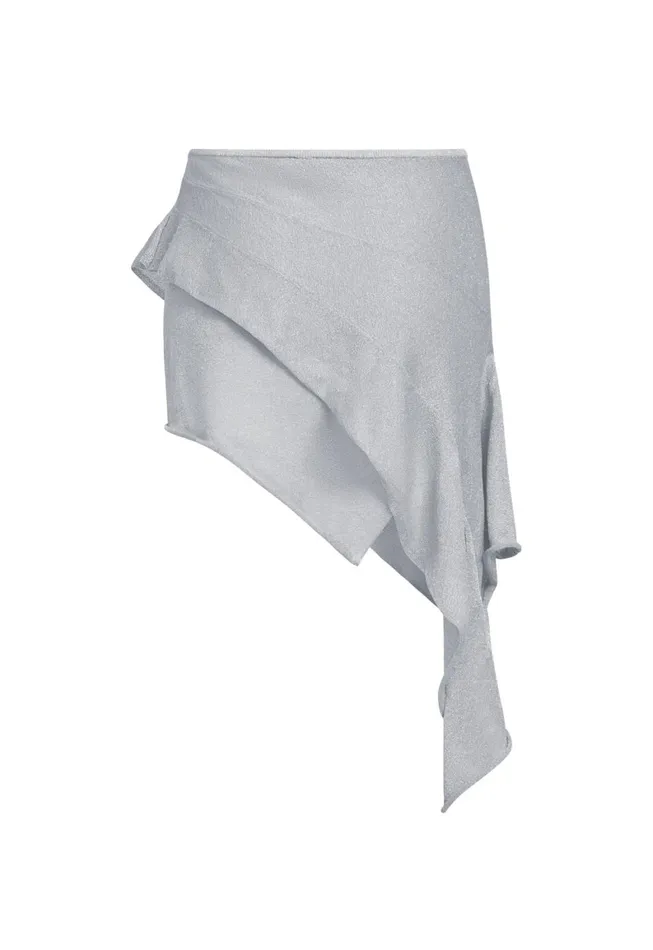Lioness Fashion PALISADES MINI SKIRT Silver Women Skirts Lioness Fashion PALISADES MINI SKIRT Silver Women Skirts