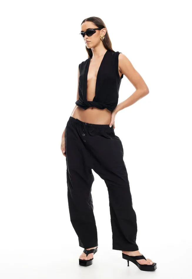 Lioness Fashion PARSONS CARGO Onyx Women Pants Lioness Fashion PARSONS CARGO Onyx Women Pants