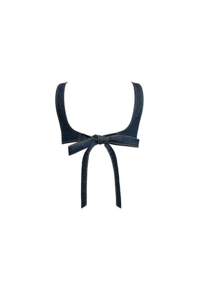 Lioness Fashion RIDER BACKLESS TOP Indigo Women Denim Lioness Fashion RIDER BACKLESS TOP Indigo Women Denim