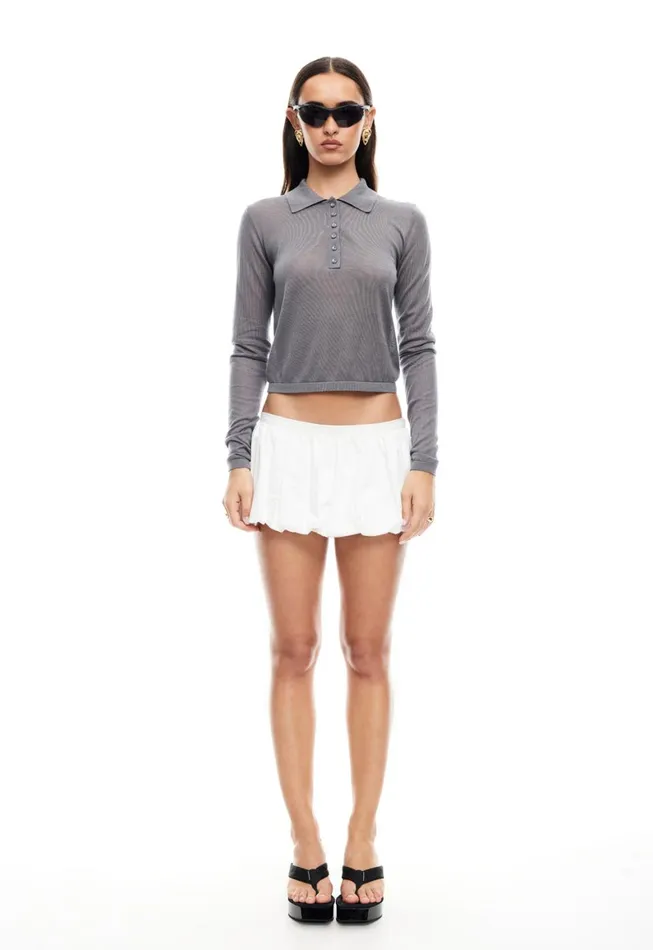 Lioness Fashion UN TUTU MINI SKORT Porcelain Women Shorts Lioness Fashion UN TUTU MINI SKORT Porcelain Women Shorts