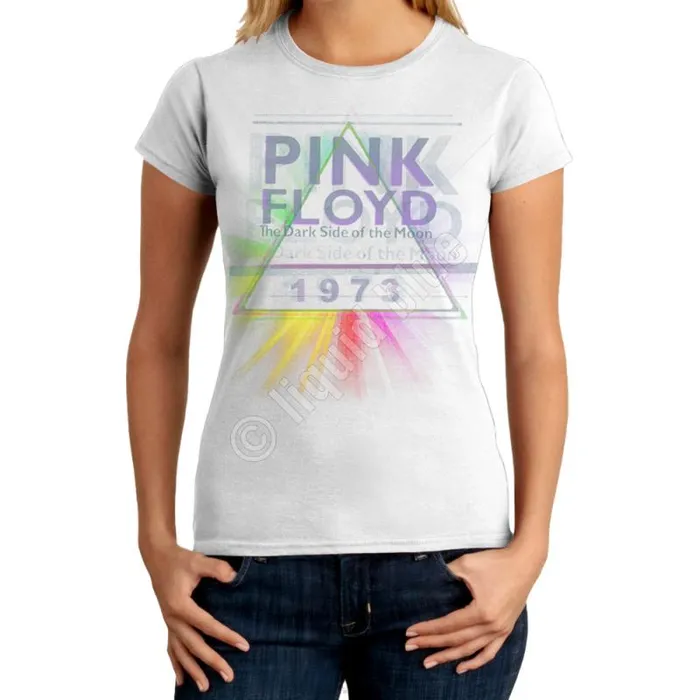 Liquid Blue Juniors Long Length Women Dark Side Mist White Juniors Long Length TShirt Liquid Blue Juniors Long Length Women Dark Side Mist White Juniors Long Length TShirt