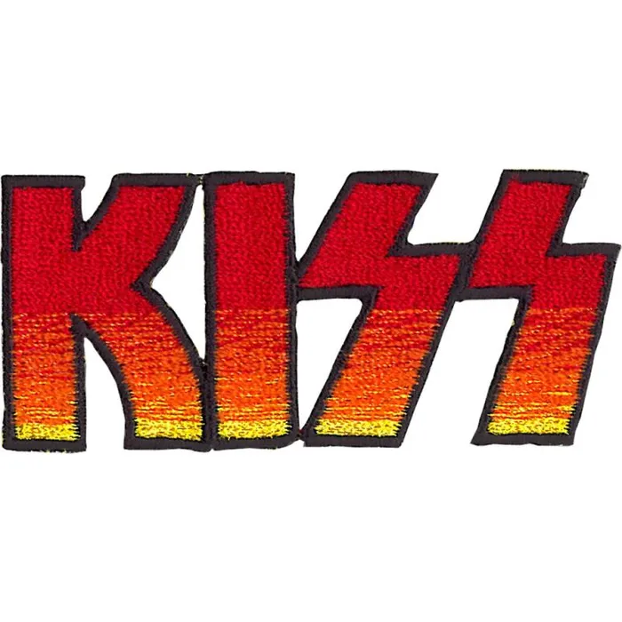 Liquid Blue Patches Accessories KISS Logo Patch