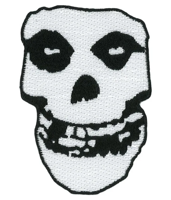 Liquid Blue Patches Accessories Misfits Skull Patch