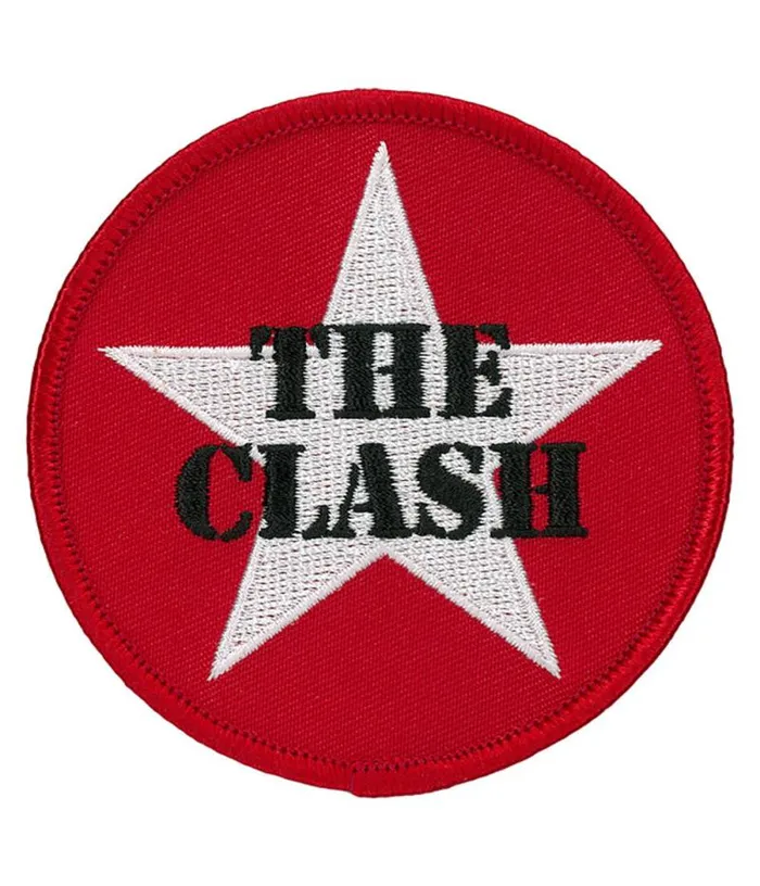 Liquid Blue Patches Accessories The Clash Star Patch Clearance 50 OFF