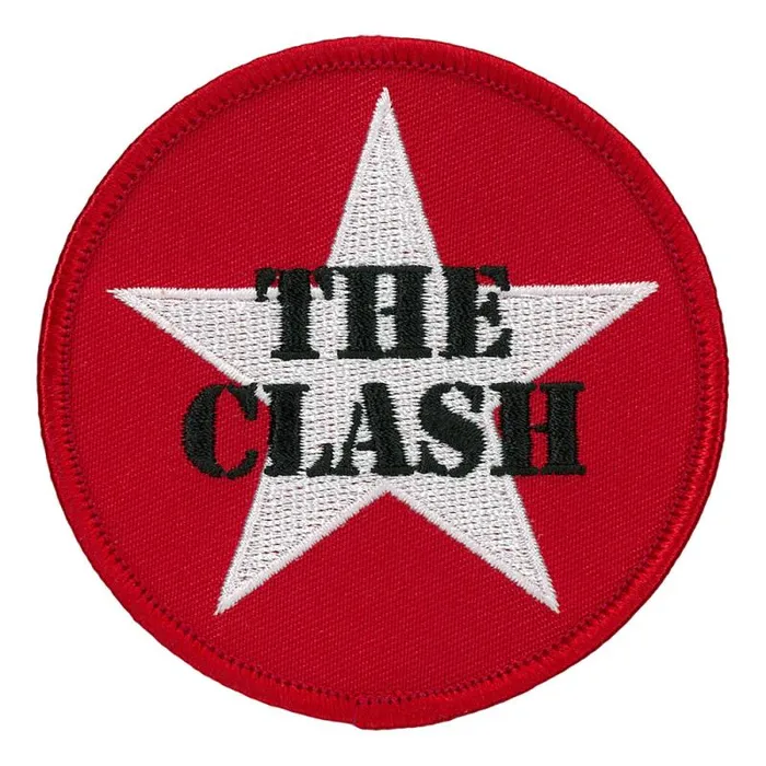Liquid Blue Patches Accessories The Clash Star Patch Clearance 50 OFF