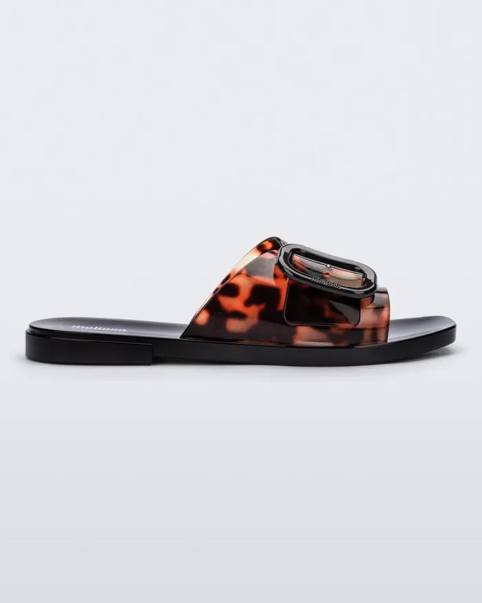 Lisie Blackclear Tortoise Women Melissa Slides