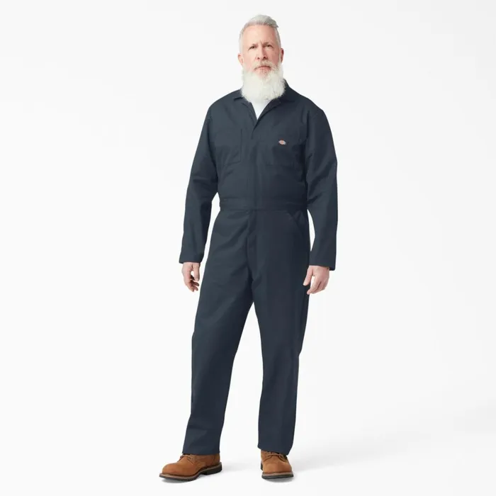 Long Sleeve Coveralls Dark Navy Dark Navy dn Men Dickies Coveralls