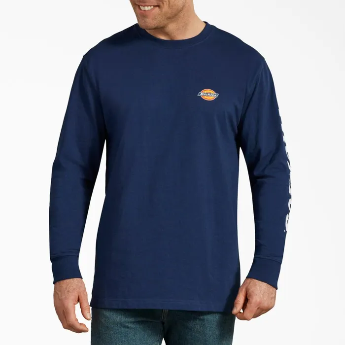 LongSleeve Graphic TShirt Deep Blue Deep Blue el Men Dickies Long Sleeve TShirts LongSleeve Graphic TShirt Deep Blue Deep Blue el Men Dickies Long Sleeve TShirts