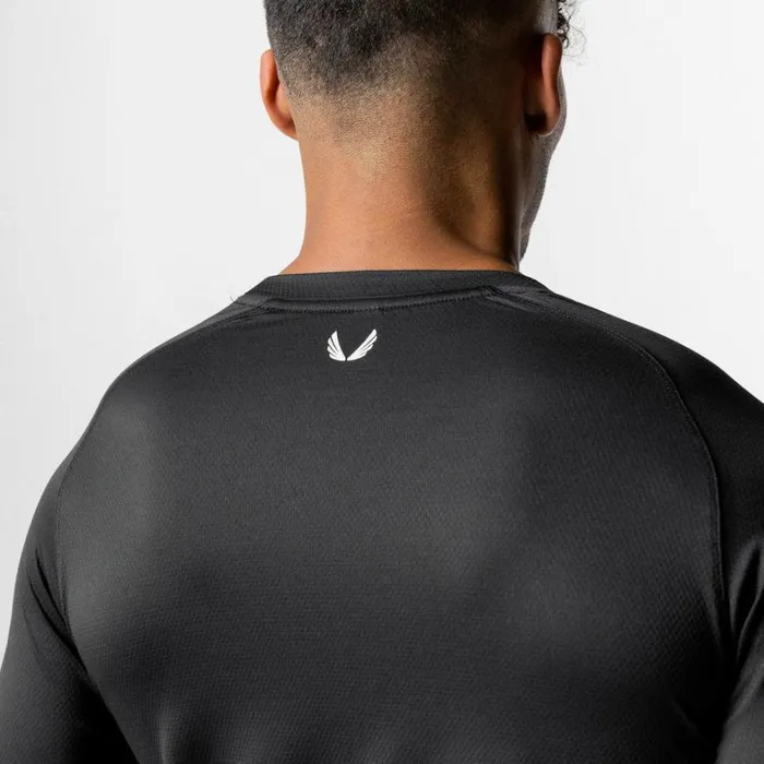 Long Sleeves Men ASRV SilverLite 20 Established Long Sleeve Black 034rp034