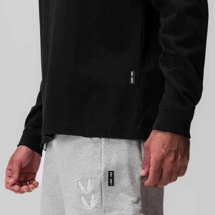 Long Sleeves Men ASRV Tech Essential Relaxed Long Sleeve Black
