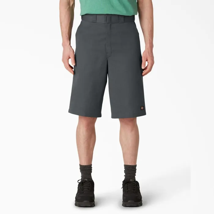 Loose Fit Flat Front Work Shorts 13034 Charcoal Gray Charcoal Gray ch Men Dickies Work Shorts Loose Fit Flat Front Work Shorts 13034 Charcoal Gray Charcoal Gray ch Men Dickies Work Shorts
