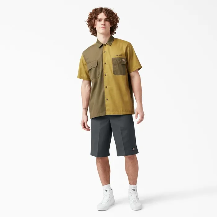 Loose Fit Flat Front Work Shorts 13034 Charcoal Gray Charcoal Gray ch Men Dickies Work Shorts Loose Fit Flat Front Work Shorts 13034 Charcoal Gray Charcoal Gray ch Men Dickies Work Shorts