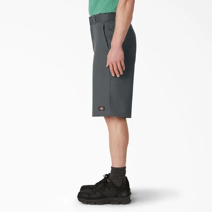 Loose Fit Flat Front Work Shorts 13034 Charcoal Gray Charcoal Gray ch Men Dickies Work Shorts Loose Fit Flat Front Work Shorts 13034 Charcoal Gray Charcoal Gray ch Men Dickies Work Shorts