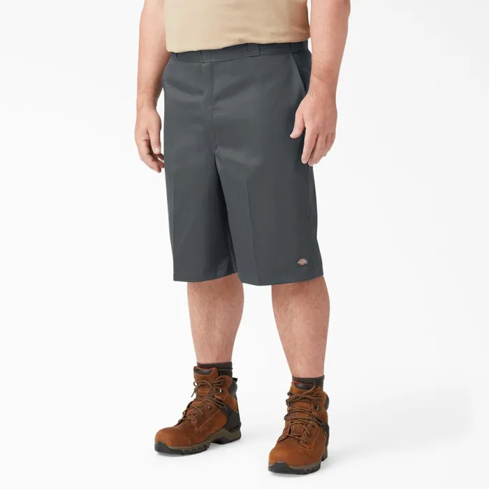 Loose Fit Flat Front Work Shorts 13034 Charcoal Gray Charcoal Gray ch Men Dickies Work Shorts Loose Fit Flat Front Work Shorts 13034 Charcoal Gray Charcoal Gray ch Men Dickies Work Shorts
