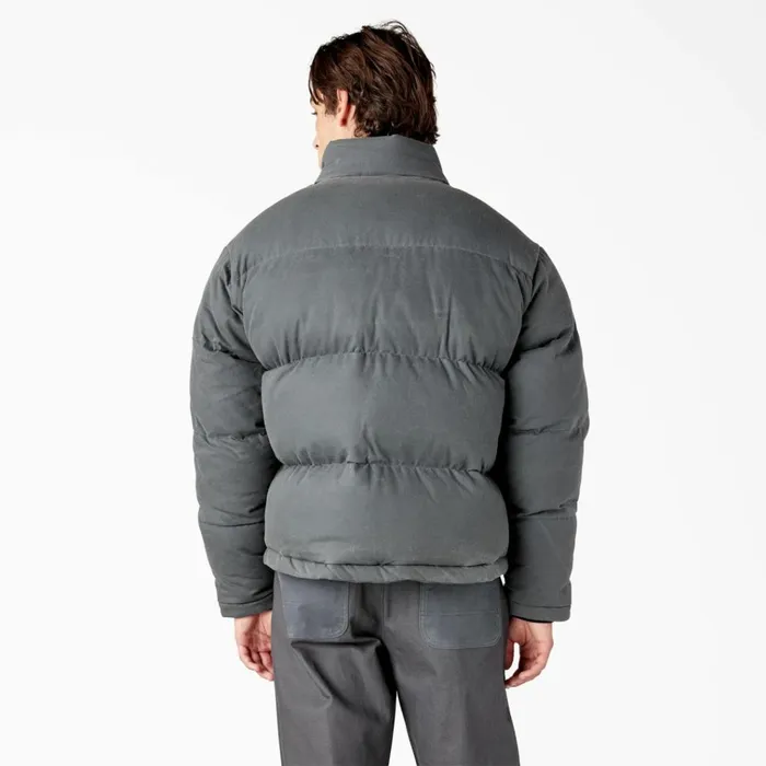 Lucas Fully Waxed Puffer Jacket Charcoal Gray Charcoal Gray ch Men Dickies Coats and Jackets Lucas Fully Waxed Puffer Jacket Charcoal Gray Charcoal Gray ch Men Dickies Coats and Jackets