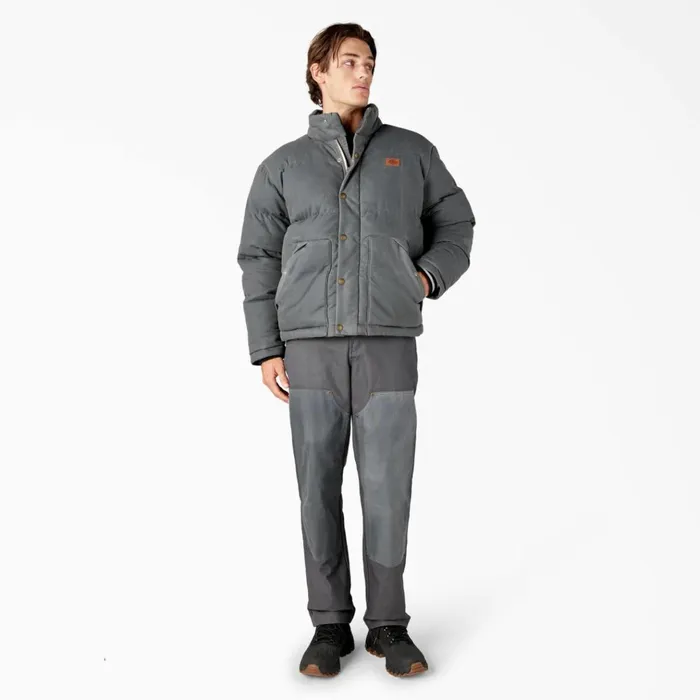 Lucas Fully Waxed Puffer Jacket Charcoal Gray Charcoal Gray ch Men Dickies Coats and Jackets Lucas Fully Waxed Puffer Jacket Charcoal Gray Charcoal Gray ch Men Dickies Coats and Jackets