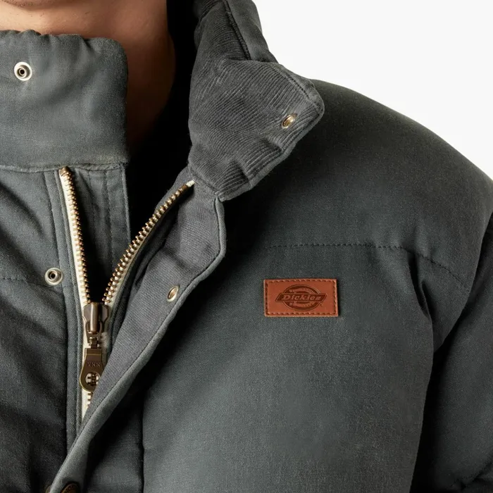 Lucas Fully Waxed Puffer Jacket Charcoal Gray Charcoal Gray ch Men Dickies Coats and Jackets Lucas Fully Waxed Puffer Jacket Charcoal Gray Charcoal Gray ch Men Dickies Coats and Jackets