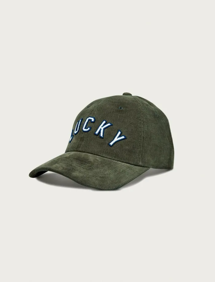 Lucky Corduroy Baseball Hat Olive Branch Women Lucky Brand Hats