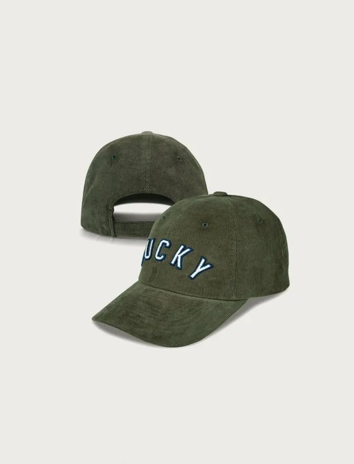 Lucky Corduroy Baseball Hat Olive Branch Women Lucky Brand Hats