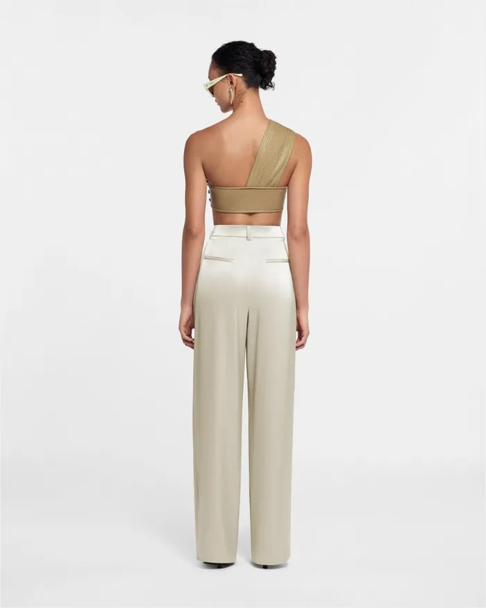 Lynda Porcelain Women Nanushka Pants Lynda Porcelain Women Nanushka Pants