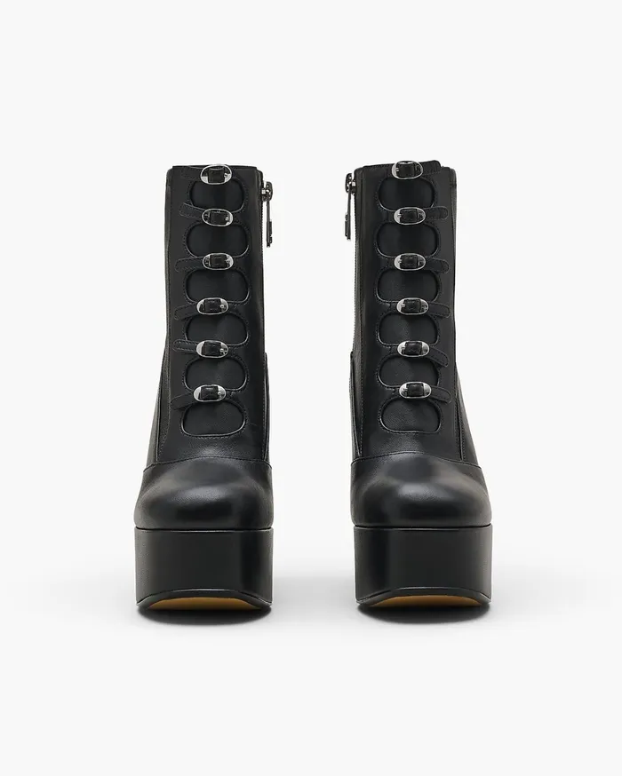 Marc Jacobs Boots Women The Kiki Stretch Ankle Boot Black