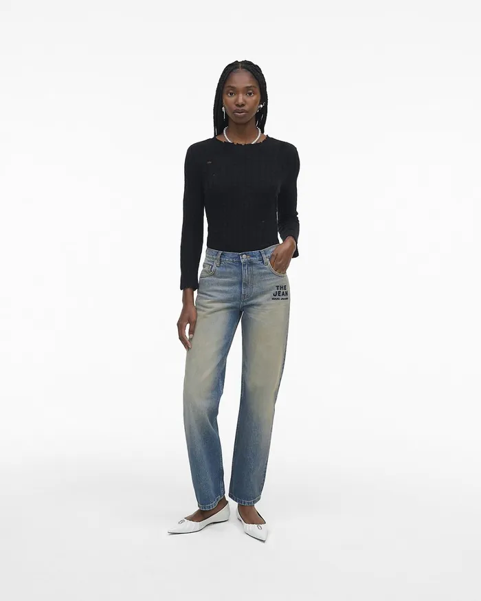 Marc Jacobs Bottoms Women The Washed Jean Medium Wash Indigo