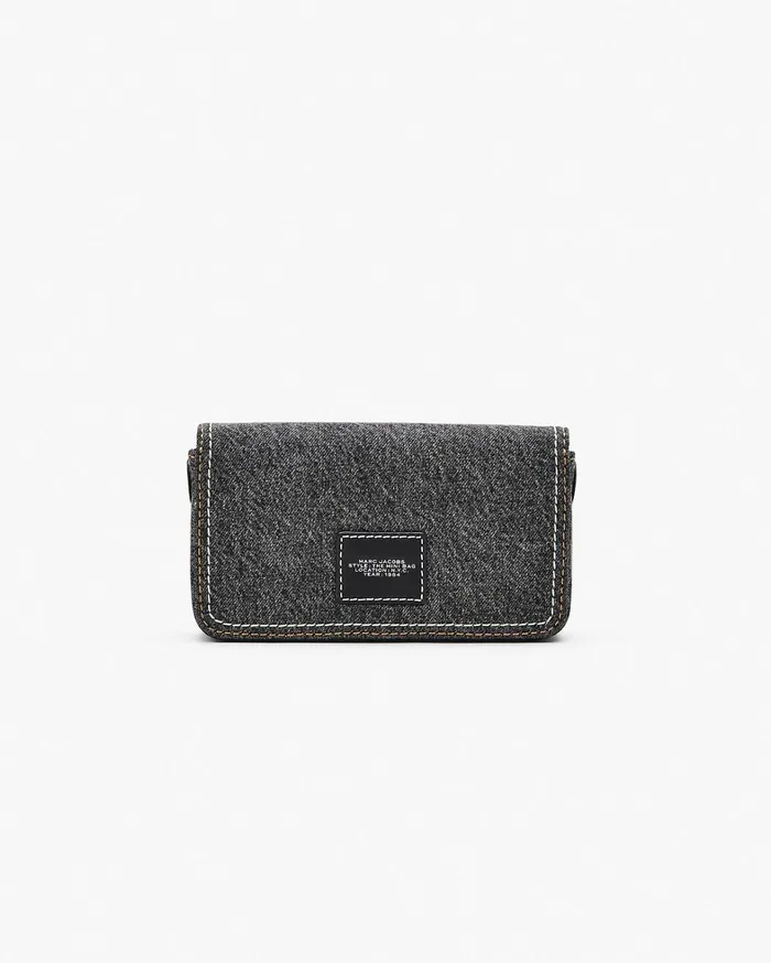 Marc Jacobs Crossbody Bags Women The Denim Chain Mini Bag Black Wash