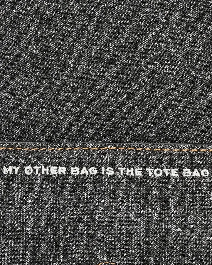 Marc Jacobs Crossbody Bags Women The Denim Chain Mini Bag Black Wash