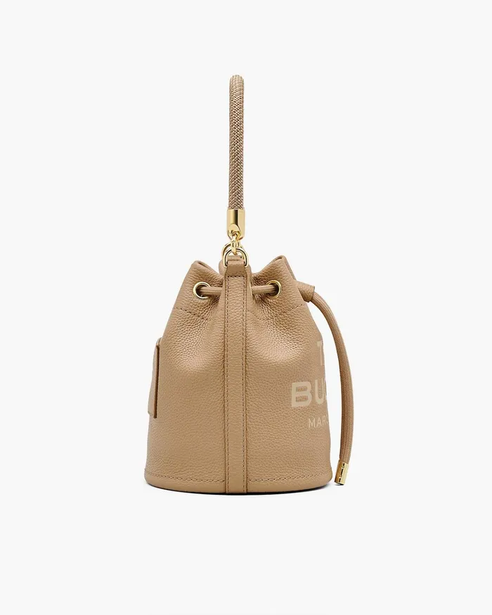 Marc Jacobs Crossbody Bags Women The Leather Bucket Bag Camel