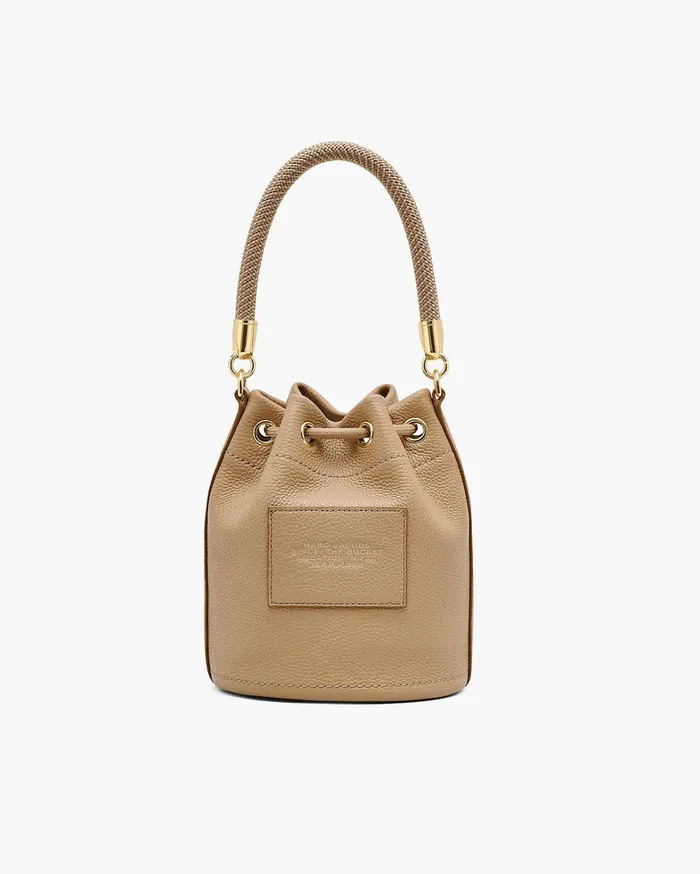 Marc Jacobs Crossbody Bags Women The Leather Bucket Bag Camel