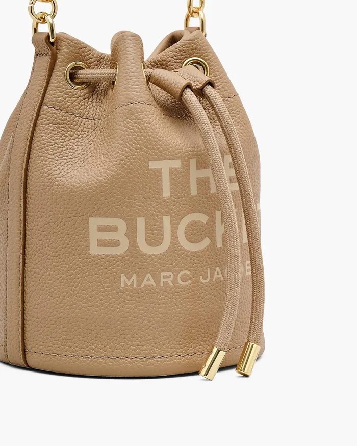 Marc Jacobs Crossbody Bags Women The Leather Bucket Bag Camel