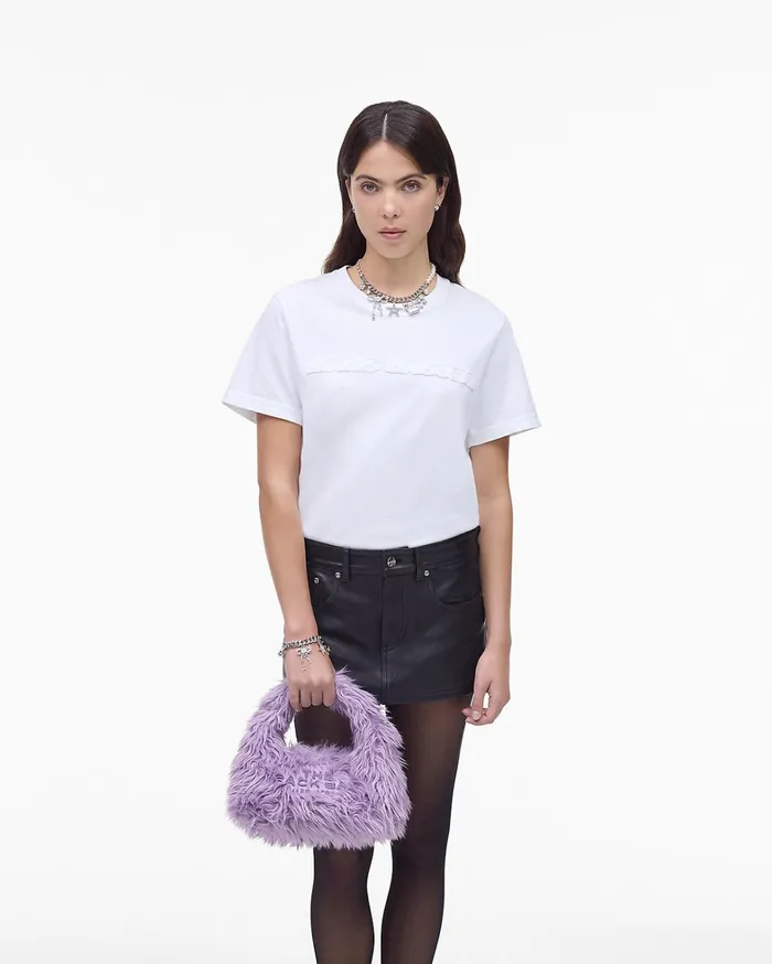 Marc Jacobs Mini Bags Women The Faux Fur Mini Sack Bag Lilac