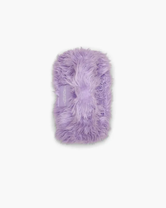 Marc Jacobs Mini Bags Women The Faux Fur Mini Sack Bag Lilac