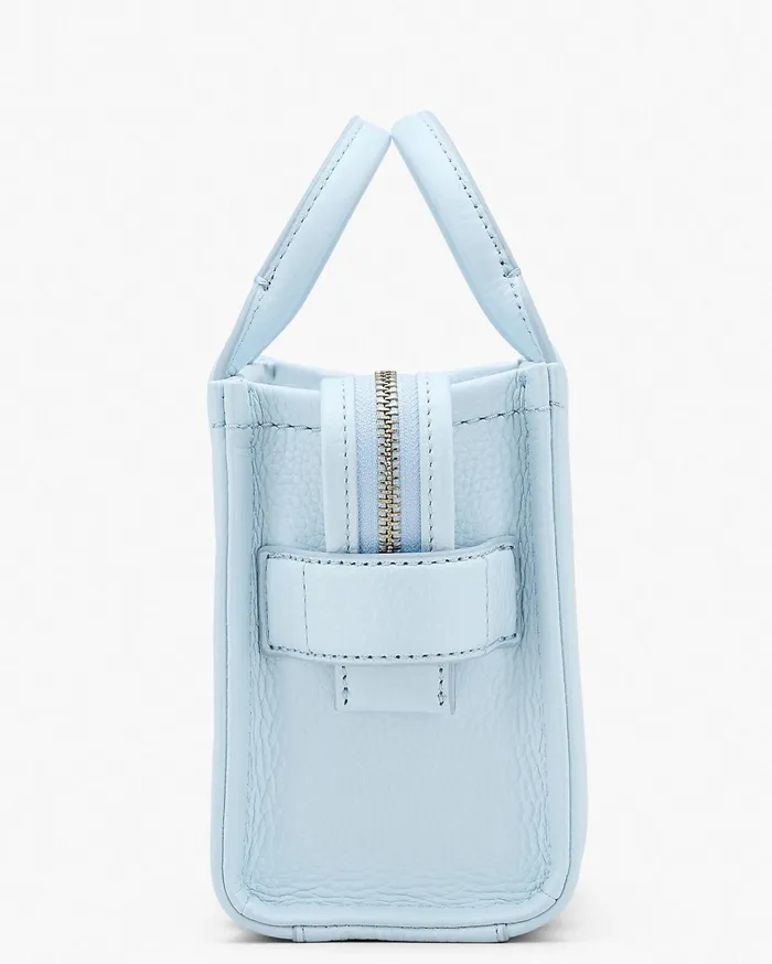 Marc Jacobs Mini Bags Women The Leather Crossbody Tote Bag Cloud Blue