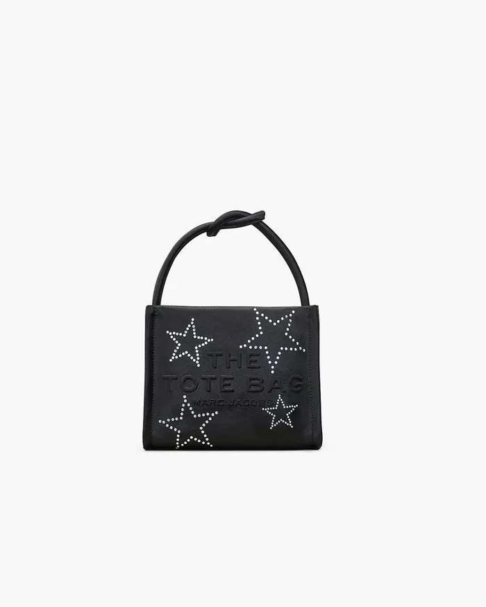 Marc Jacobs Mini Bags Women The Star Satin Mini Tote Bag Black