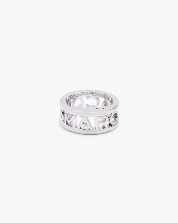 Marc Jacobs Rings Women The Monogram Ring Silver
