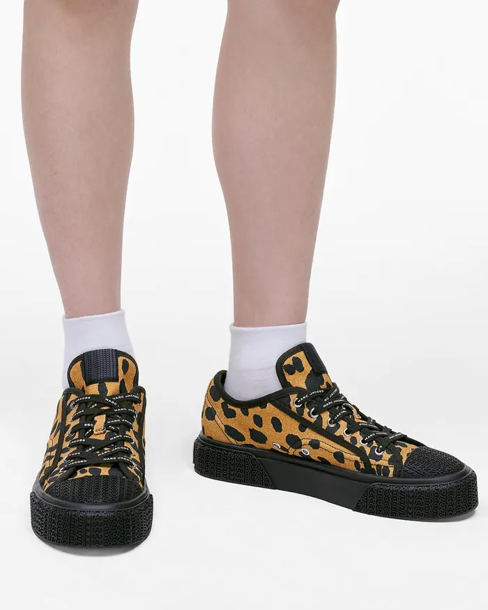 Marc Jacobs Sneakers Women The Printed Canvas Sneaker Black Multi