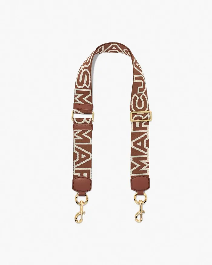 Marc Jacobs Straps Women The Outline Logo Webbing Strap Argan Oil Multi