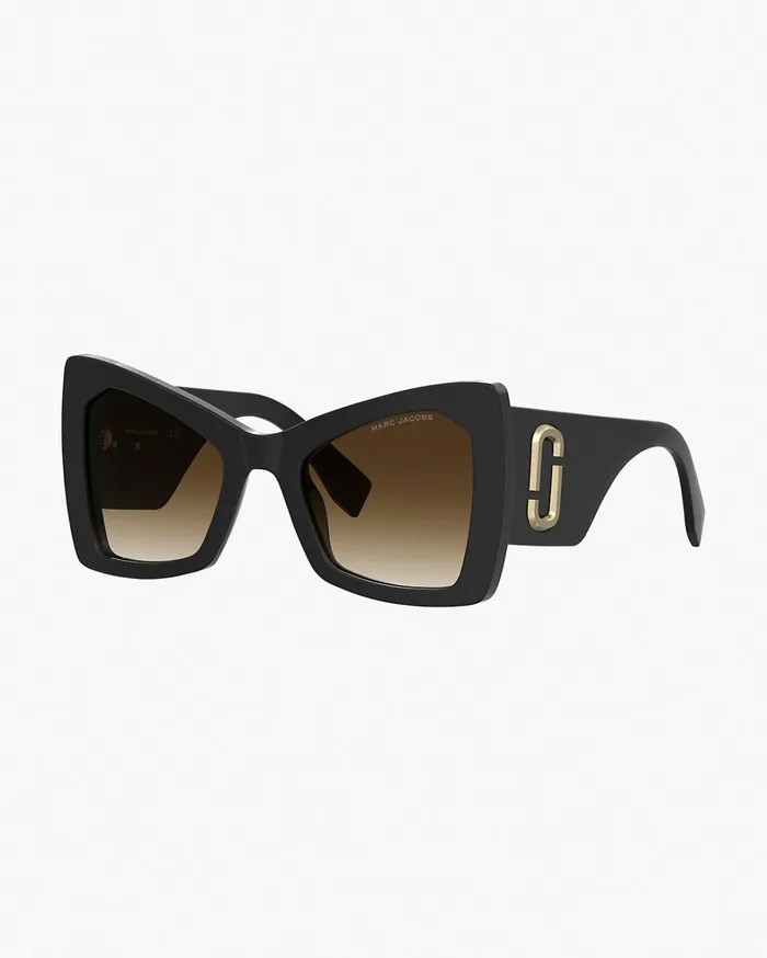 Marc Jacobs Sunglasses Women The J Marc Oversized Cat Eye Sunglasses Black