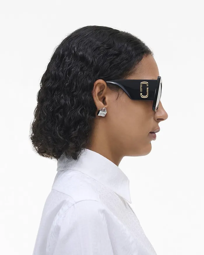 Marc Jacobs Sunglasses Women The J Marc Oversized Cat Eye Sunglasses Black
