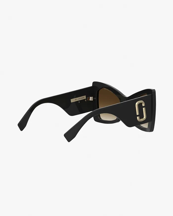 Marc Jacobs Sunglasses Women The J Marc Oversized Cat Eye Sunglasses Black